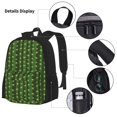 thumbnail image 5 of Naloa Cactus1 Print Large Capacity Backpack Lunch Bag Pencil Case Combination 3 Piece Set for Student, 5 of 8