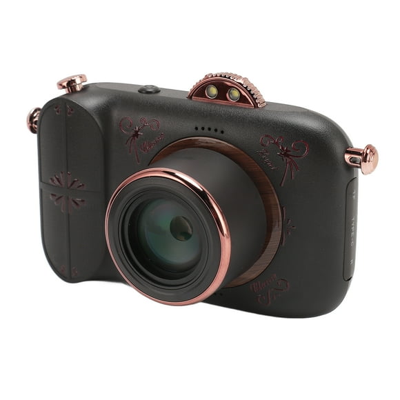 Vlogging Camera, IR Night Vision 2500MAH Batería de 3.5 Pulgadas HD Screen 5K Cámae Digital de 96MP para Foyografía