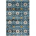 thumbnail image 2 of SAFAVIEH Amsterdam Karenza Geometric Area Rug, Blue/Cream, 4' x 6', 2 of 6