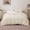 Beige, variant on Sleep Zone 90gsm Duvet Cover Set Queen Soft Microfiber Bedding with Zipper & Corner Ties, Black