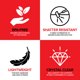 thumbnail image 5 of Jarros de especias Stock Your Home redondos de plástico de 5.5 onzas, paquete de 6, 5 of 7