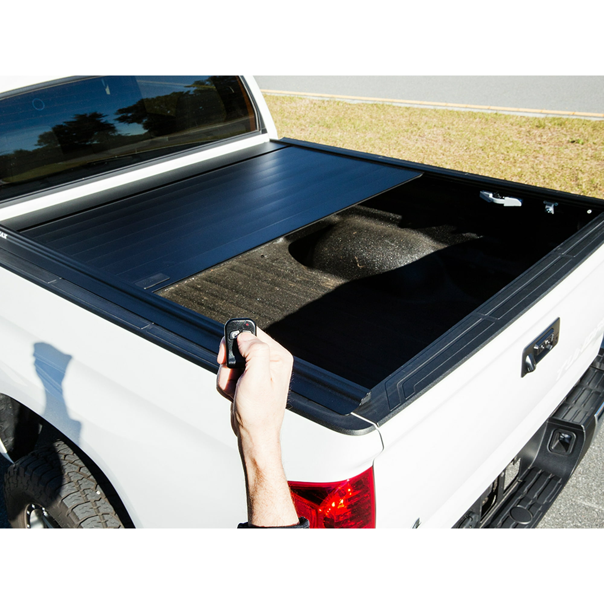 Gatortrax Retractable Mx Electric Power Tonneau Cover 2007 2013 Chevy Silverado Gmc Sierra 6 5 Ft Bed Walmart Com Walmart Com