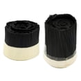 thumbnail image 1 of 2Pcs Brush Vacuum Cleaner Dust Collector Engraving Machine Dust Cover for CNC Router Spindle Motor (70 mm&100 mm),2 x Brush,Black, 1 of 8