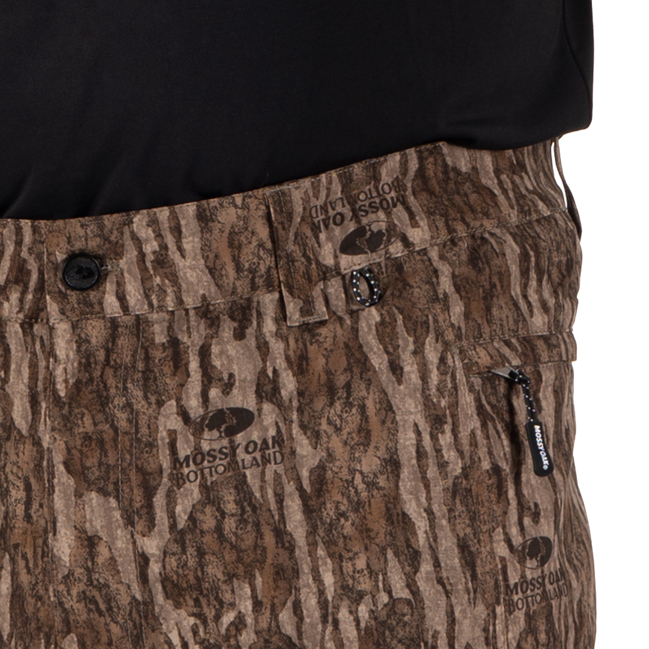 Men's Mossy Oak Board Shorts, Mossy Oak Bottomland, 3XL