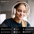 thumbnail image 3 of Auriculares Inalámbricos PowerLocus Over-Ear Bluetooth Stereo Plegables con Micrófono Integrado Rose Gold, 3 of 3