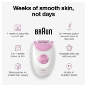 Braun Silk-epil 3 3-270, Epilator for Women for Long-Lasting Hair Removal