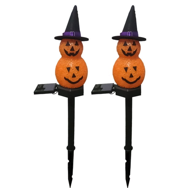 Solar Al Aire Libre 2 Luces Fantasma Solares Halloween para Jardín