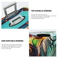 thumbnail image 4 of Haiem Stylish Sunglasses Iguana Luggage Cover Printed Suitcase Covers for Luggage Elastic Washable Suitcase Protector Fits 18-32 Inch Luggage-Small, 4 of 8