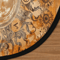 thumbnail image 3 of CURLYOOT Abstract Sun Moon Floral Hippie Boho 5.2ft Round Rug for Living Room, Large Washable Area Rug, Non Slip Floor Mat Indoor Rugs for Bedroom, Dining Room, Offices, Entryway, 3 of 7
