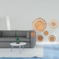 thumbnail image 2 of Pantalla De Lámpara De Pie Para Sala De Estar Con Exclusivos Adornos Decorativos De Ratán Tejido Para Dormitorio, Pasillo, Porche, Cafetería, Salón De Té., 2 of 8