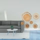 thumbnail image 2 of Pantalla De Lámpara De Pie Para Sala De Estar Con Exclusivos Adornos Decorativos De Ratán Tejido Para Dormitorio, Pasillo, Porche, Cafetería, Salón De Té., 2 of 8