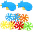 thumbnail image 4 of Miangastore 2 Sets of Flying Disc Saucer Launcher Cat Fetch Toy Flying Propellers Interactive Exercising Toy Random Style, 4 of 9