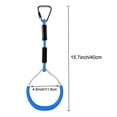 thumbnail image 5 of Outdoor Gymnastics Rings Set - 4 Pack for backyard fun, compatible with Ninja Course & Monkey Bars, perfect for Climbing Adventures, 5 of 5