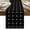 Black, variant on Red Gingham Table Runner Modern Minimalist Geometric Plaid Tablerunners 13 x 36 Inch, Table Decorations Tabletop Scarf for Summer Gathering Holiday Farmhouse Kitchen Dining Decor