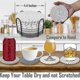 thumbnail image 3 of 8 Pcs Drink Coasters With Holder, 4 Colors Absorbent Coasters, 3 of 5