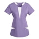 thumbnail image 2 of Penkiiy V-Neck Scrub Tops para mujeres: ajuste clásico, estiramiento de cuatro vías, exfoliación médica para mujeres antiarrugas, 2 of 3