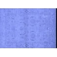 thumbnail image 1 of Ahgly Company Machine Washable Indoor Rectangle Oriental Blue Traditional Area Rugs, 8' x 12', 1 of 4