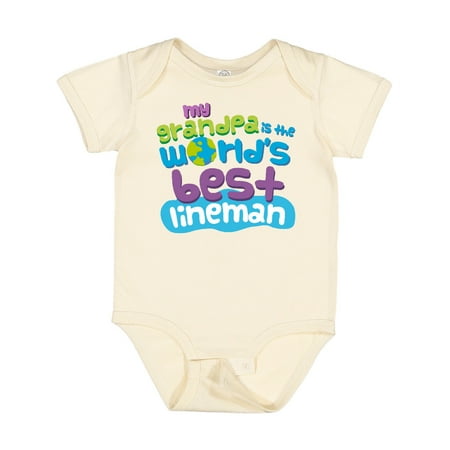 

Inktastic Lineman Grandpa Gift Baby Boy or Baby Girl Bodysuit