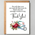 thumbnail image 5 of CCOCC Cute Thank You Card-Healthcare Worker Thank You Card-Nurse Appreciation Card-Perfect Card for Doctor Nurse-Nurse Cards Thank You, 5 of 7