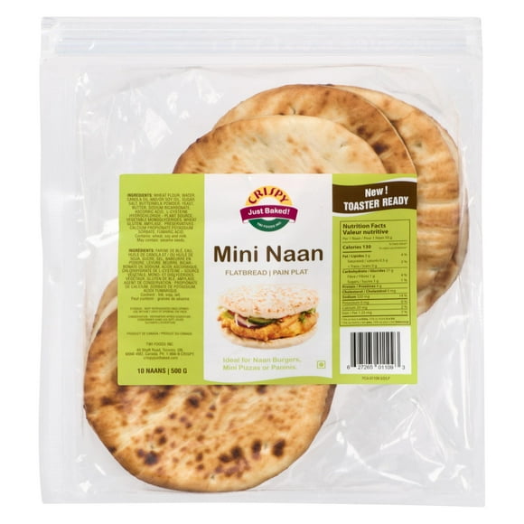 Mini-Naans Forme ronde Mini Naan