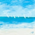 thumbnail image 3 of DeRice, Julie 12x12 Black Modern Framed Museum Art Print Titled - Windjammer II, 3 of 5