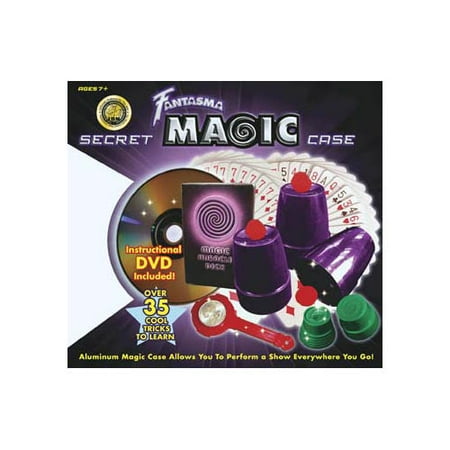 2008 Secret Magic Case DVD 50+ Tricks Multi-Colored