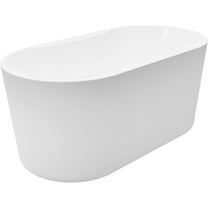 A&E Bath & Shower BT-1078-NF 56 in. Retro-No Faucet Freestanding Bathtub