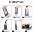 thumbnail image 4 of Coffee and Espresso Press Maker Portable Manual Machine with 50PCS Coffee Filter Paper for Outdoor Travel Camping Picnic, 4 of 7