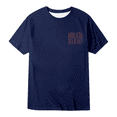 thumbnail image 3 of Men's Biblical Believer Christian T-Shirt Polyester & Spandex, Raglan Sleeves, for Working Out & Lounging, 3 of 4