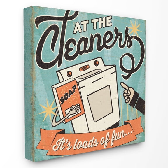 The Stupell Home Decor Collection At The Cleaners Its Loads Of Fun Wall Art