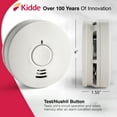 Kidde Micro 4", 10Year Sealed Battery Ionization Smoke Alarm, Model