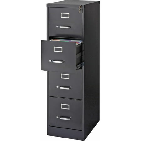 UPC: 0035255422949 | Lorell Commercial-grade Vertical File – 4-Drawer 15  x 22  x 52  – 4 x Drawer(S) for File – Letter