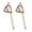 Bronze, variant on Fine Mesh Cocktail Strainer, Stainless Steel, Long Handle Set of 2 (Copper Plated Set of 2)