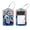multicolored 4, variant on PhooArto Horses Sea Painting Luggage Tags with Stainless Steel Loop, 2 Pack Luggage Tag Holders for Travel Luggage Baggage Identifier