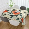 thumbnail image 2 of Yayeee Tablecloths for Rectangular Tables 60 x 90 inch Party Table Cover, Large Red Floral Pattern, 2 of 6