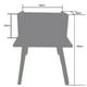 thumbnail image 5 of Buro Mesa Noche Blanco Conejo Recamara Niño Bebe Luz Led Mdf Mate Blanco, 5 of 5