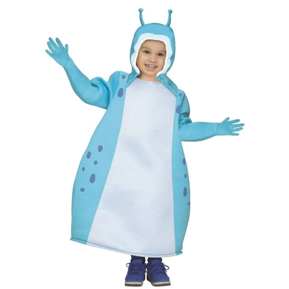 Toddler Boys Blue Beat Bugs Walter Costume Tunic & Gloves Small 2T-3T