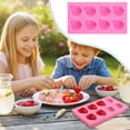 thumbnail image 2 of MOPOOR Strawberry Fondant Bow Fondant Silicone Bow Fondant Silicone Molds, DIY Silicone Fruit Fondant Chocolate Mold for Cake Decorating, Cupcake Topper, Chocolate, Candy, Candle ﻿, 2 of 8