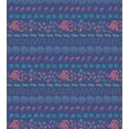 thumbnail image 3 of Ambesonne Ethnic Duvet Cover Sets, Bohemian Pastel Aztec Motif, 2-Twin, Coral and Dark Blue, 3 of 3