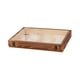 thumbnail image 3 of Caja de sombra con marco rectangular de madera, caja de almacenamiento, caja de recuerdos decorativa, flores secas marrón, 3 of 9