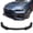 Matte Black, variant on Ikon Motorsports Front Bumper Lip for 2021-2026 BMW G22 G23 4 Series 430i M440i Coupe W/ M Sport Bumper, CS Style Gloss Black 3PCS PP