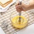 PWFE Premium StainlessSteel Hand Push Whisk Blender, Egg Beater, Hand