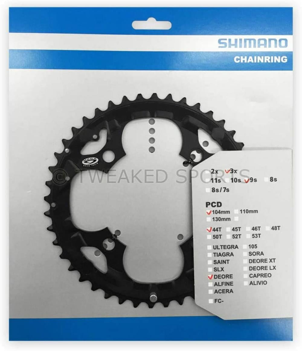SHIMANO FC-M530 Chainring 9 Speed), Mega-9 compatible By Visit the SHIMANO Store - Walmart.com