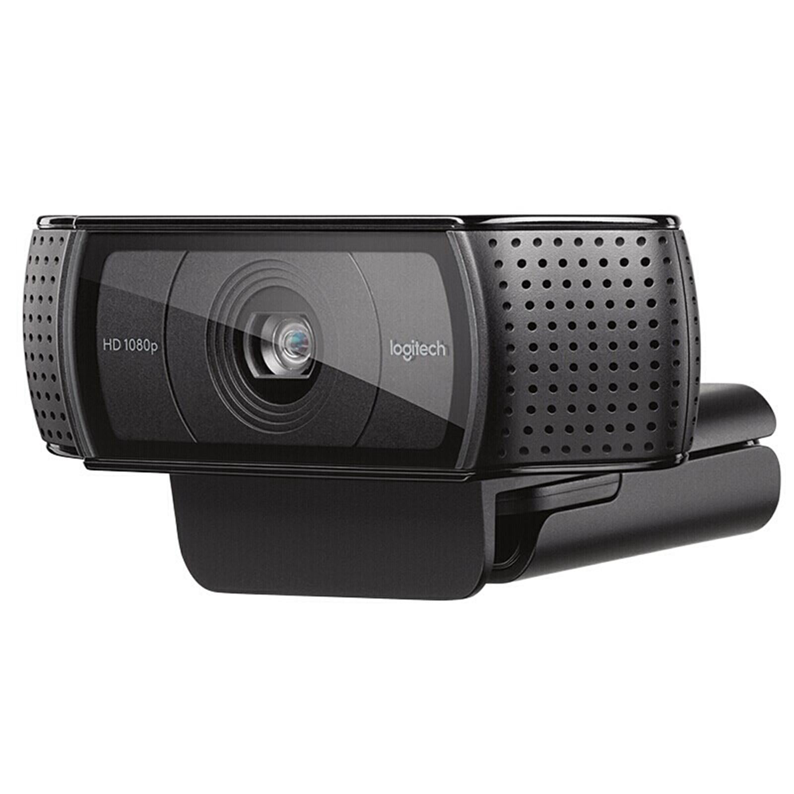Logitech C920 PRO  Wired HD Commercial Webcam, 1080p/30fps, Auto Light Correction, Stereo Microphone, (dFOV): 78°, USB-A, RightLight 2 , for laptops, LCDs or monitors, Windows/macOS/ChromeOS,  Black