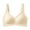 Warm Skin, variant on Wire-free V-neck Mesh Comfortable Soft Support T-shirt Bra Plus Size Cup
