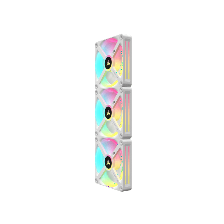 CORSAIR QX RGB Series, iCUE LINK QX120 RGB WHITE, 120mm Magnetic