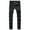 Black, variant on Tejiojio Men's and Big Men's Relaxed Fit Men's New Tight-fitting Ripped Straight Hip-hop Stretch Motorcycle Denim Trouser