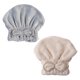 thumbnail image 1 of Gorro de toalla de secado de cabello de microfibra, suave y absorbente, gorro de baño de secado rápido para niñas y mujeres, 1 of 5