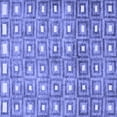 thumbnail image 1 of Ahgly Company Machine Washable Indoor Square Abstract Blue Contemporary Area Rugs, 5' Square, 1 of 4