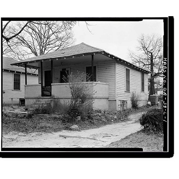 Historic Print, 3331 Oak Valley Road (House), Atlanta, Fulton County, GA, 18" x 24"